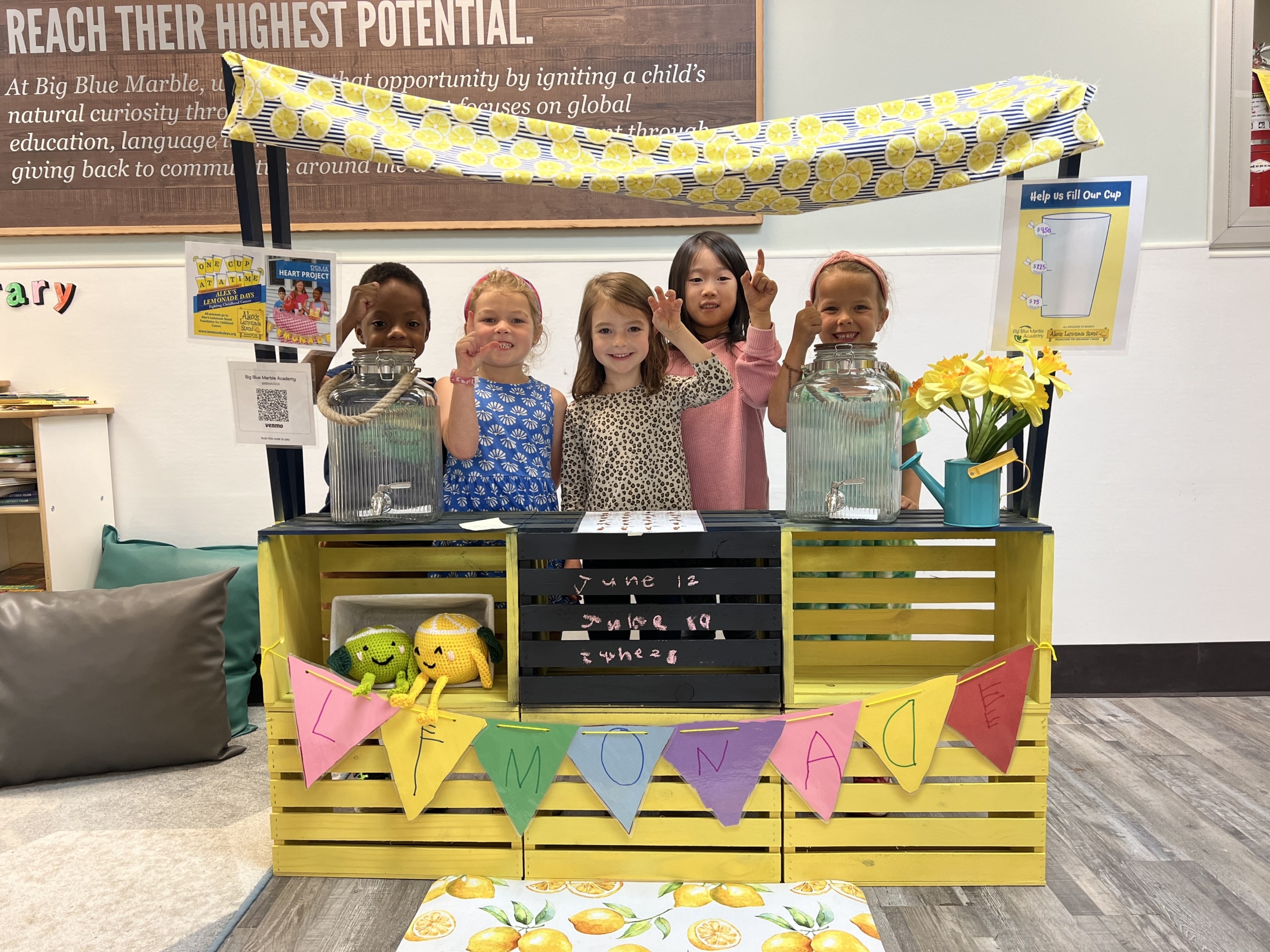 Big Blue Marble Academy Celebrates its Young Learners Raising Nearly $150,000 in Donations in 2024