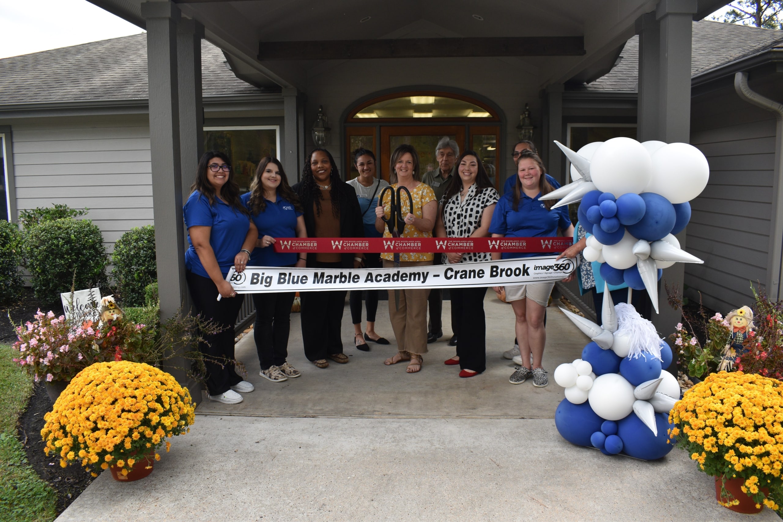 A Big Blue Celebration in The Woodlands, Texas!